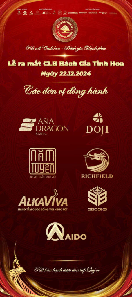 AIDO đồng hành cùng Câu lạc bộ Bách Gia Tinh Hoa: Gìn giữ di sản, lan tỏa tri thức trên nền tảng toàn cầu